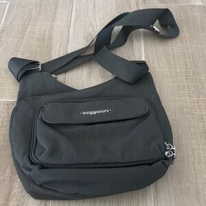 Baggallini Charcoal Messenger Bag